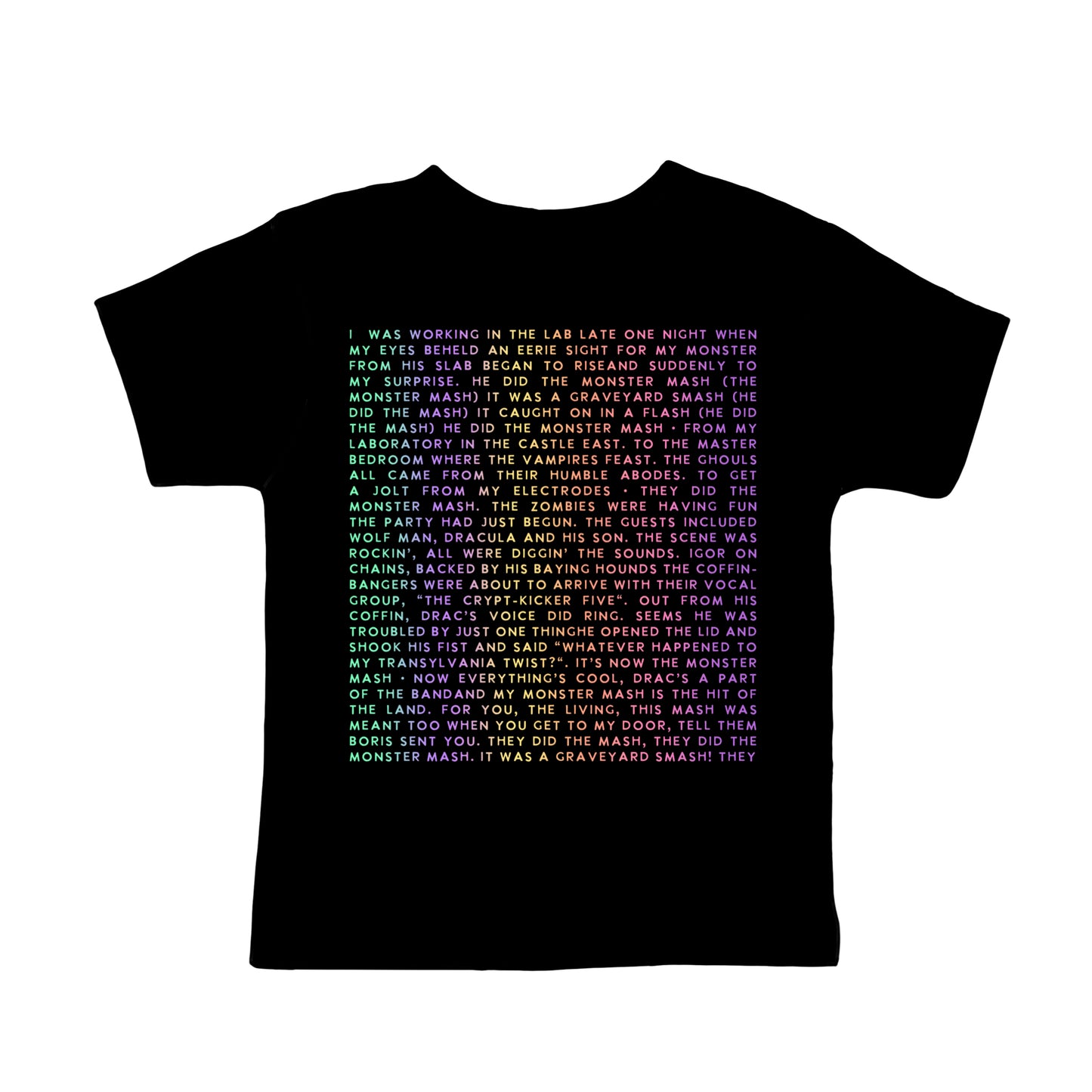 Colorful monster mash lyrics