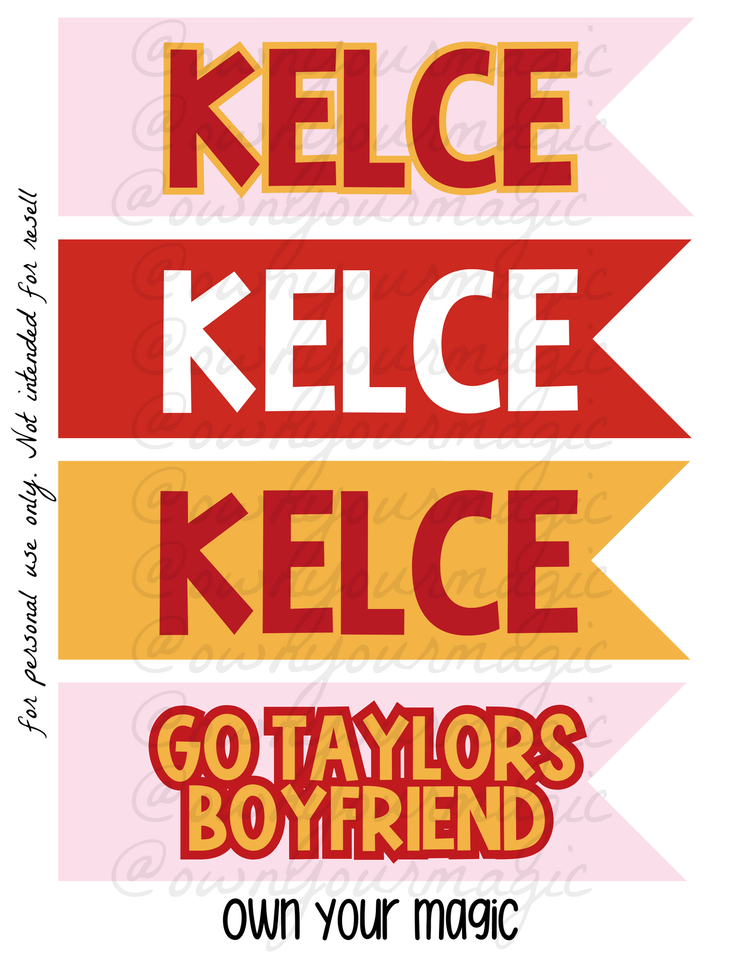 14 pages of Chiefs Flags - USE CODE 3PEAT