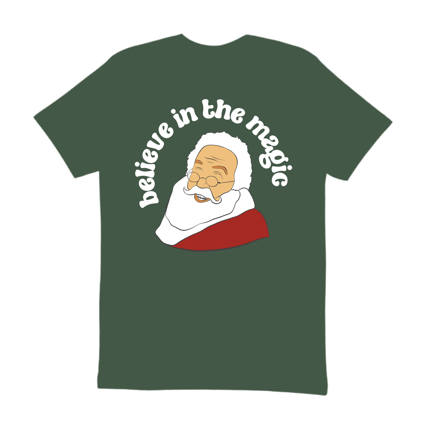 Santa Clause Believe (comfort colors)