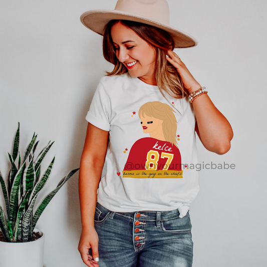 Karma Jersey TNT - SHORT SLEEVES - TRANSPARENT BACKGROUND