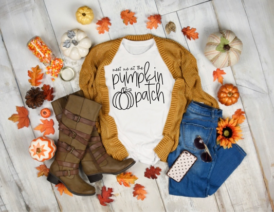 Adult pumpkin patch