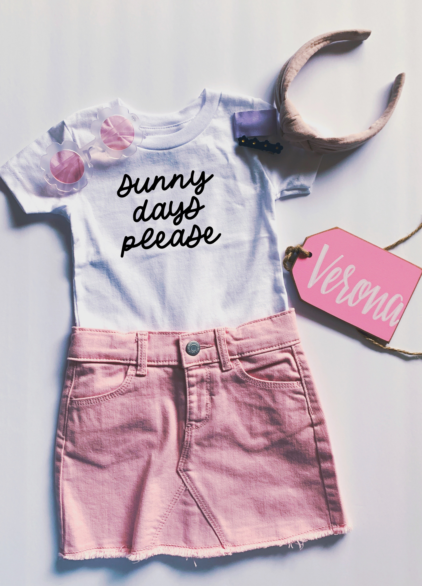 Sunny days please