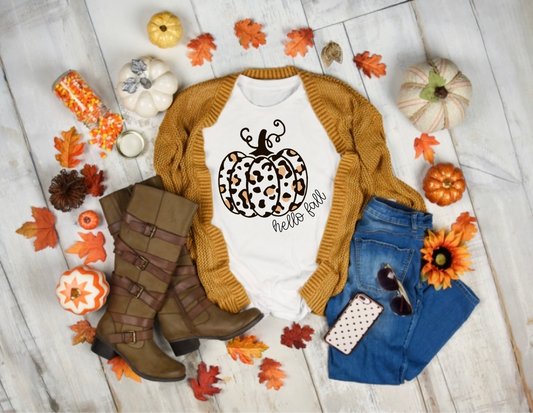 Adult leopard fall