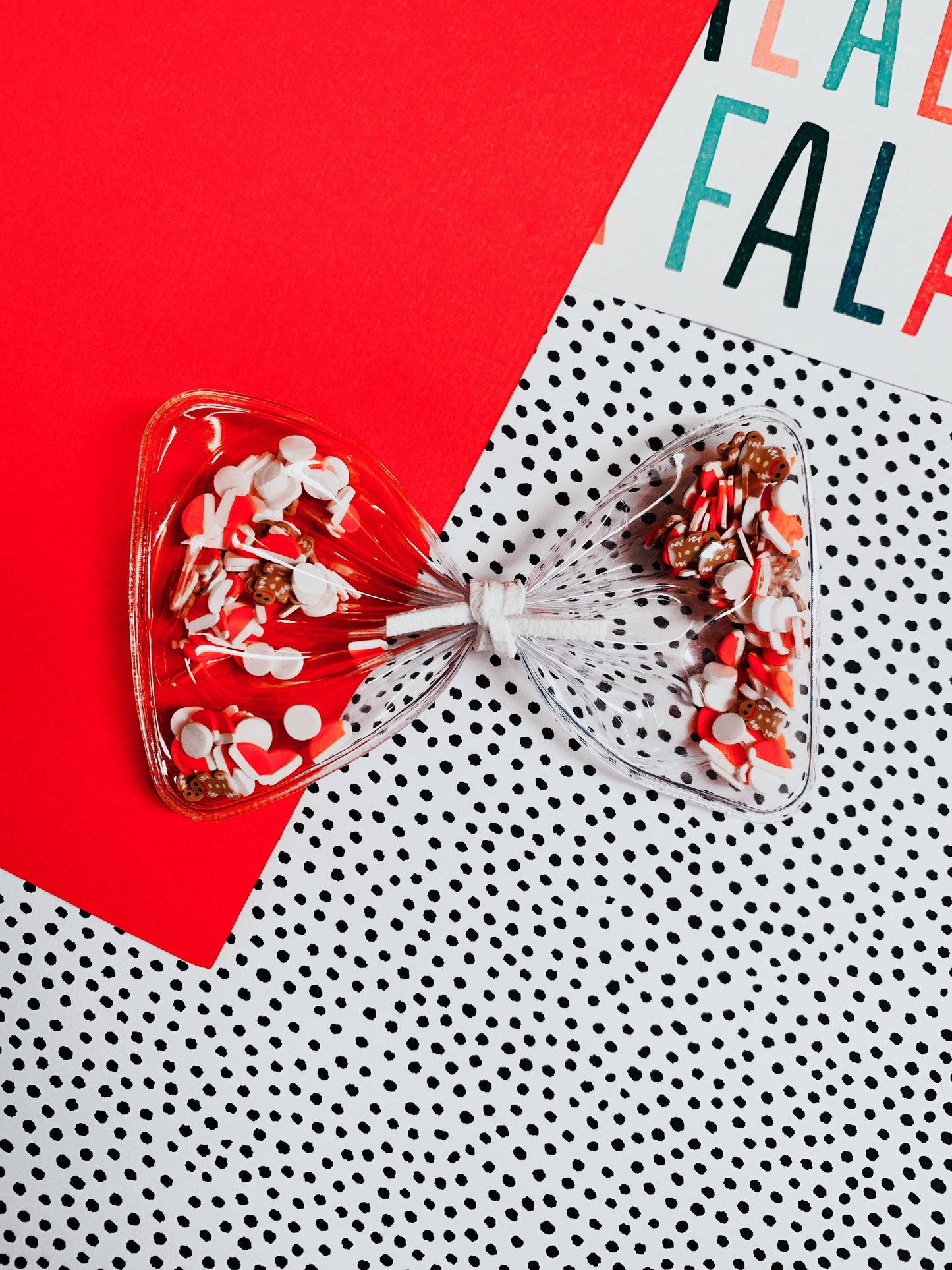 Milk & Cookies shaker bow