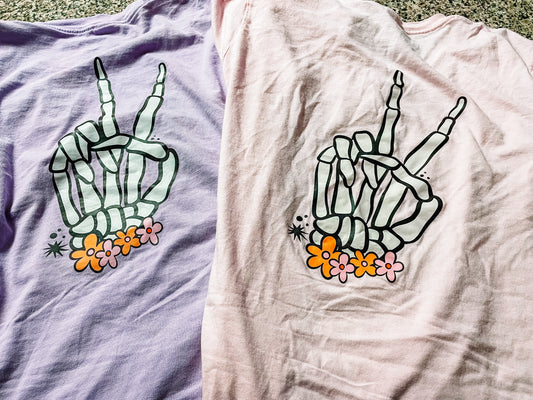 ADULT Peace Out (back design)