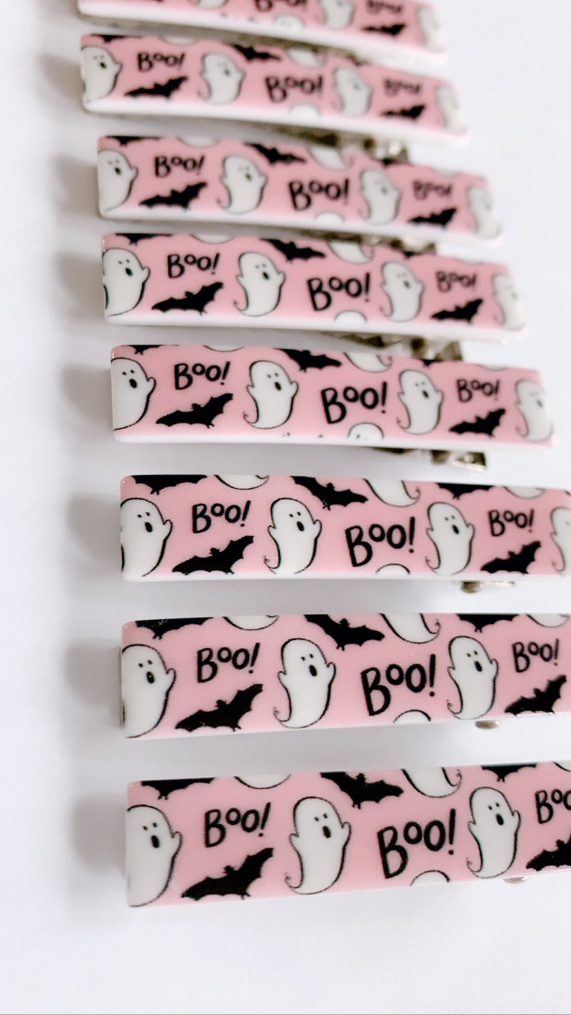 Pink Boo Clips