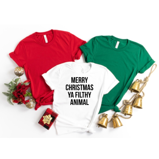 Merry Christmas ya filthy animal block