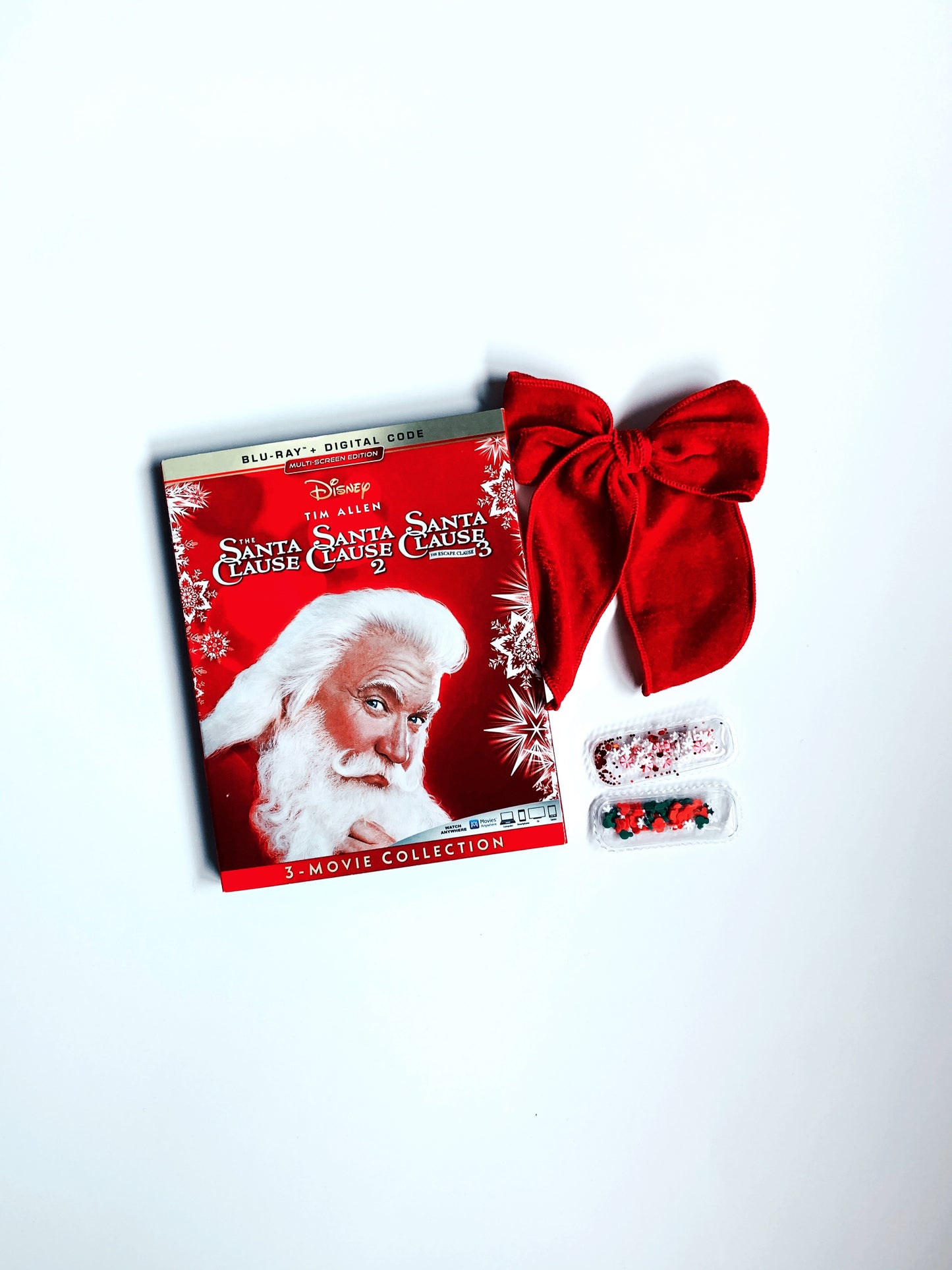 Santas Red Bow