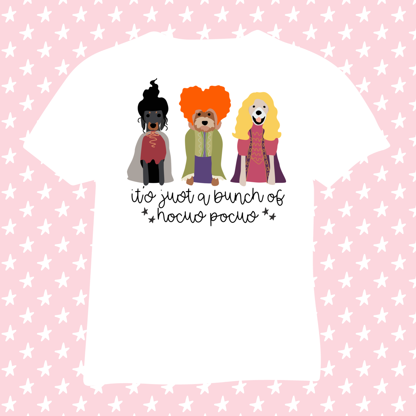 ADULT Sanderson Pups Hocus Pocus