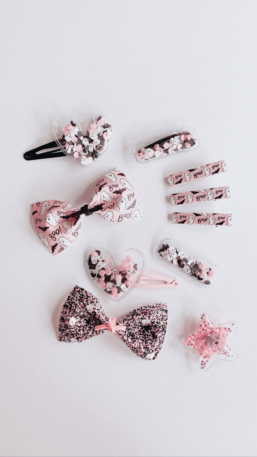 Pink Boo Clips