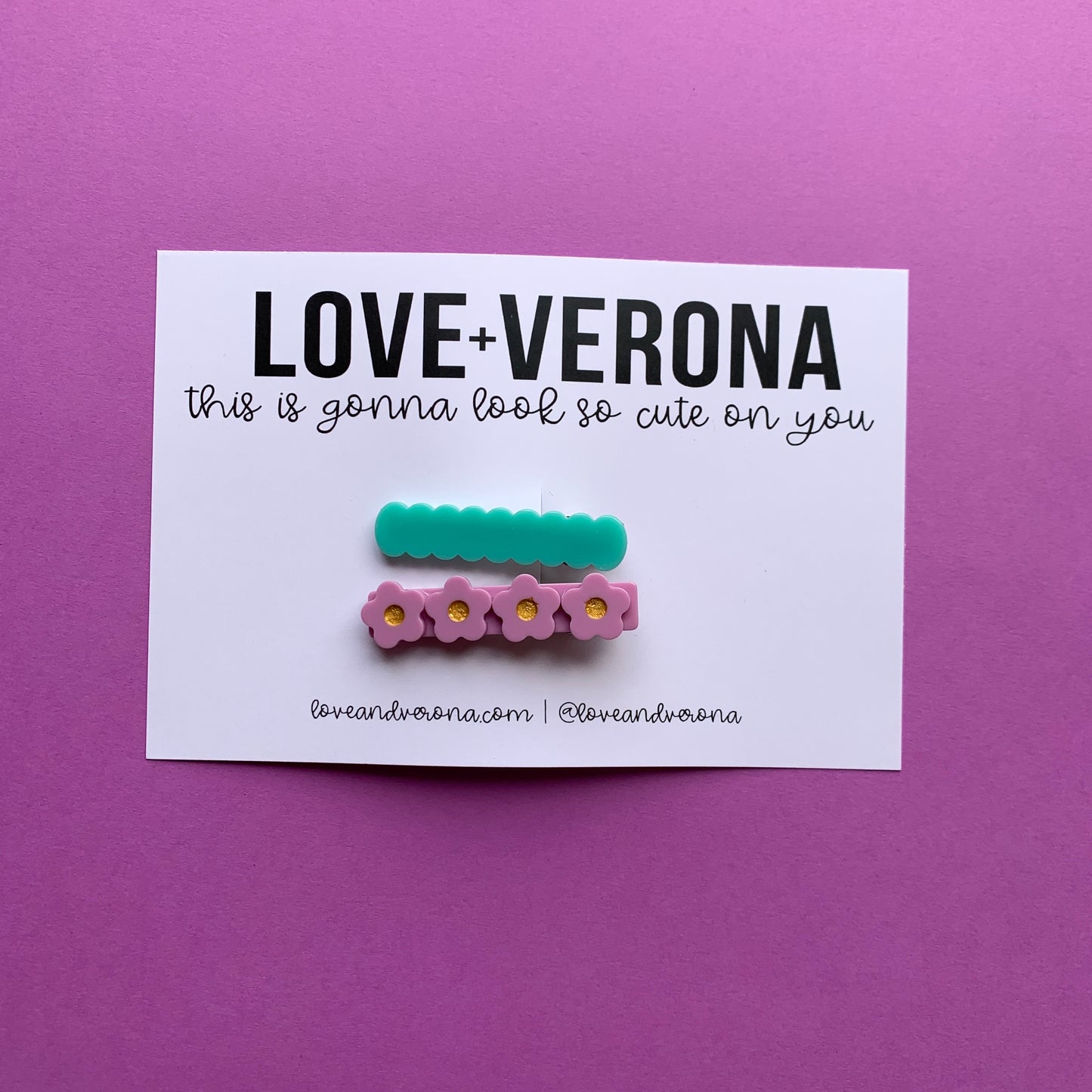 2 pc mermaid clip set