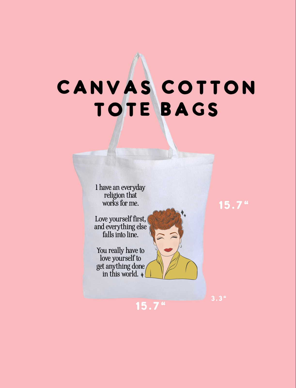 Canvas tote bags