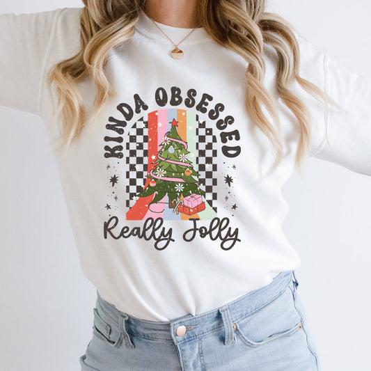 ADULT TEE - Kinda Obsessed, Really Jolly