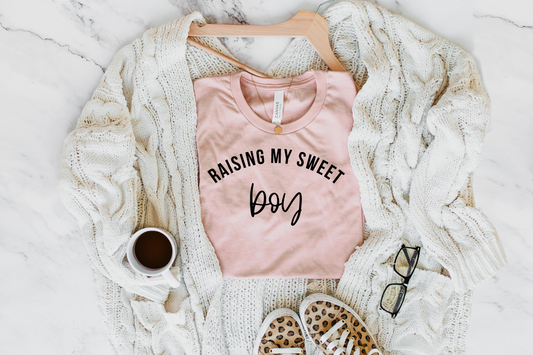 Raising my sweet boy/babe singular