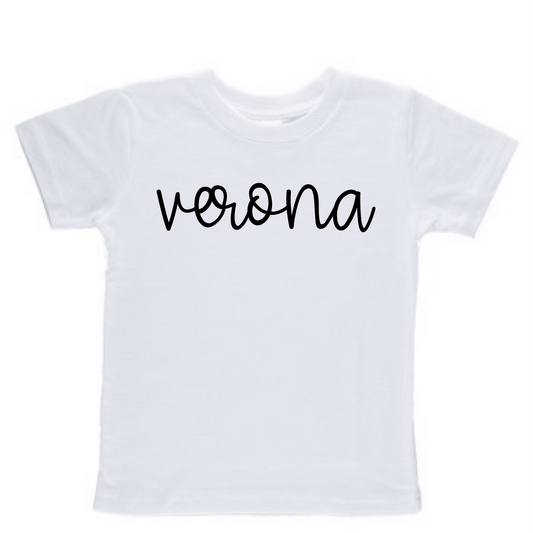 Personalized kid name shirts