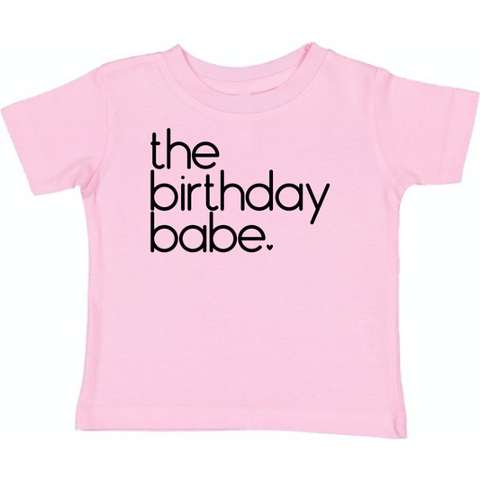 The birthday babe.