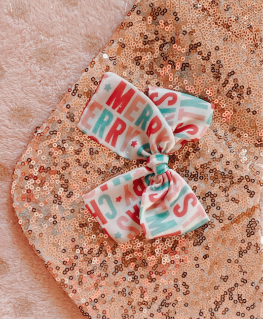 Merry Christmas pink oversized