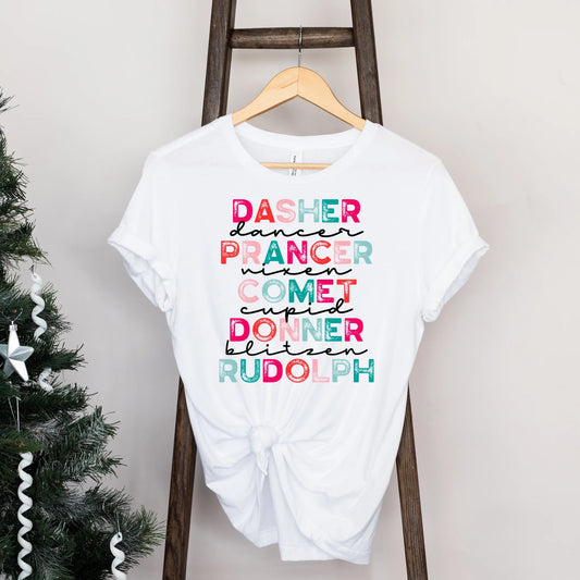 Reindeer names rainbow