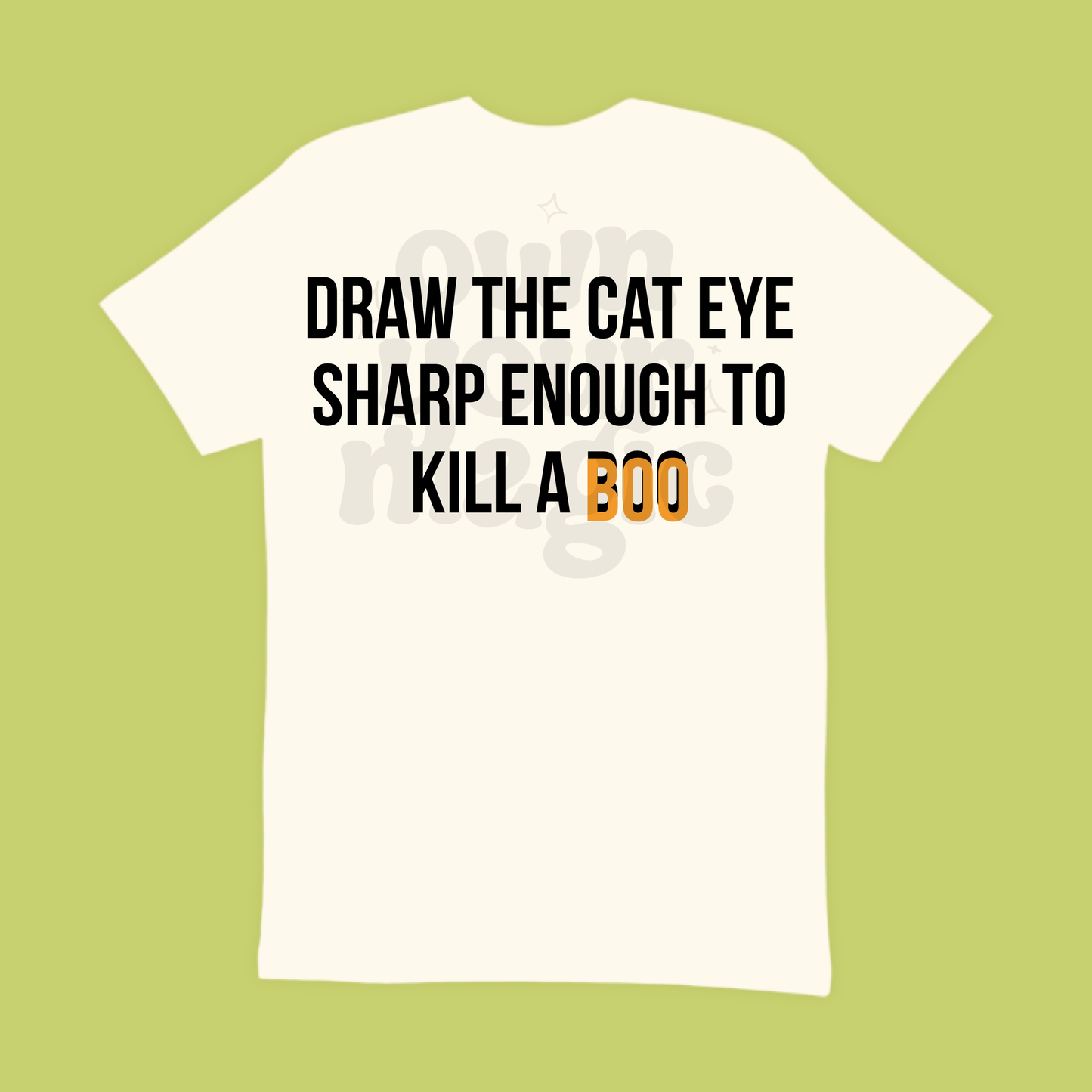 Sharp enough to kill a BOO - ADULT