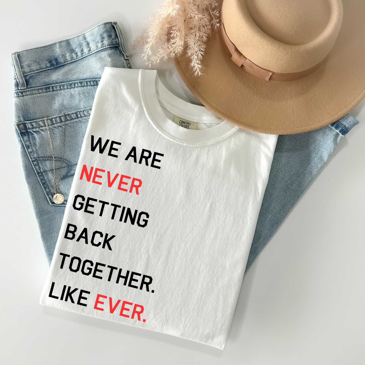 Never getting back together