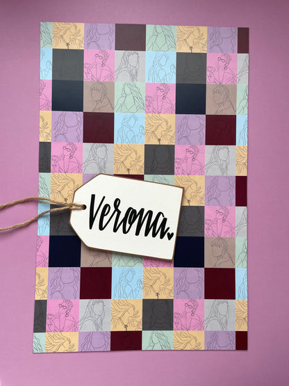 TS Wrapping Paper Sheets
