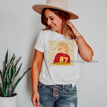 Karma KC87 - SHORT SLEEVES - TRANSPARENT BACKGROUND REPEAT