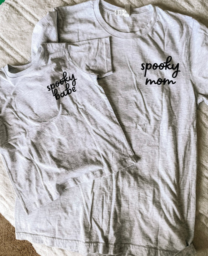 Boo skull front and back