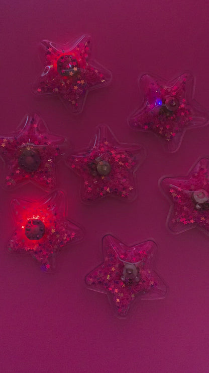 Light up Star Shaker Clips no show