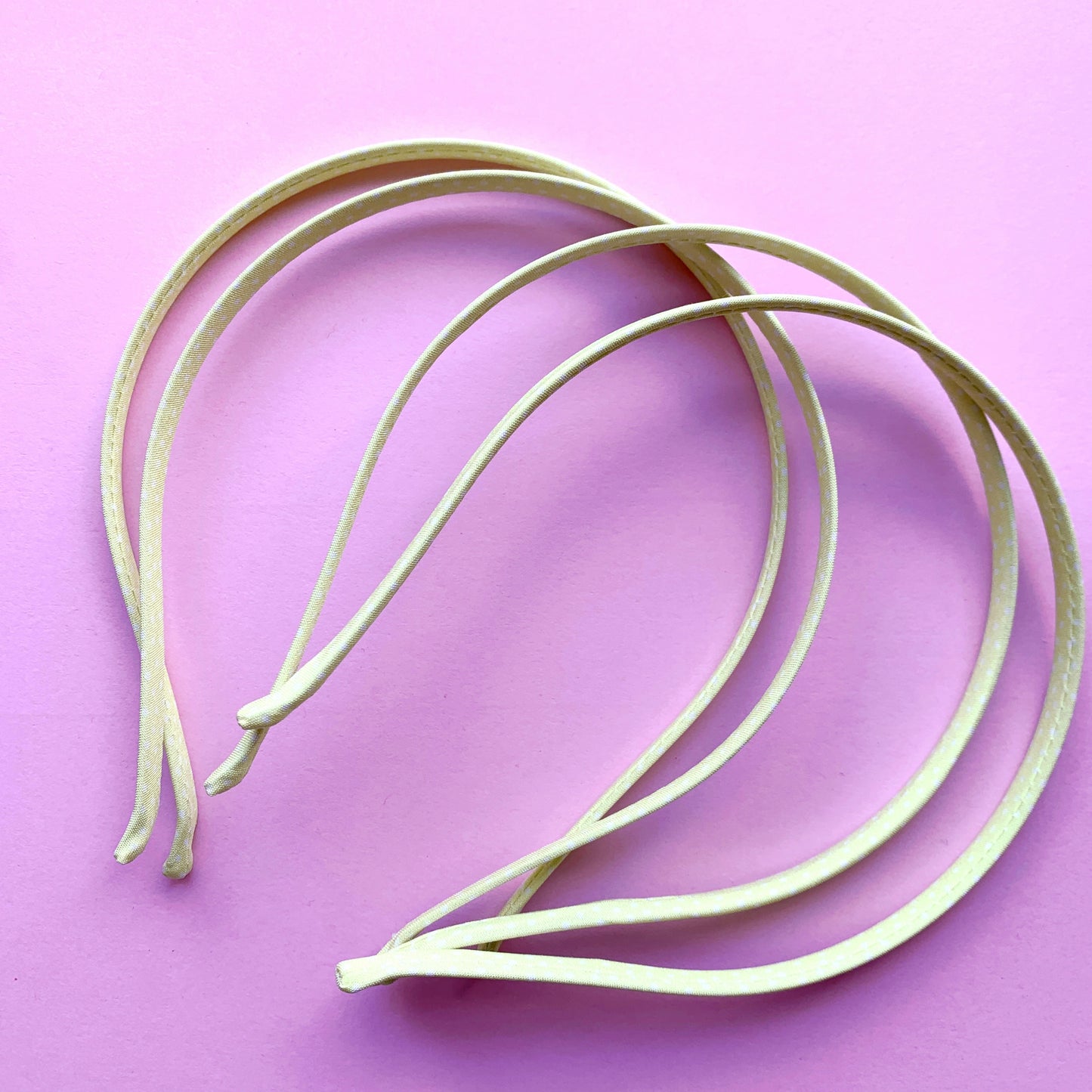 Metal Fabric covered headbands