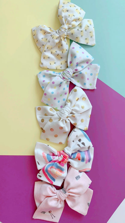 Oversized Easter Bows