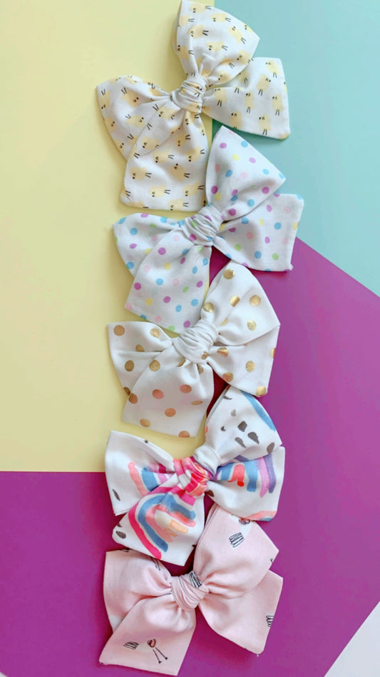 Oversized Easter Bows