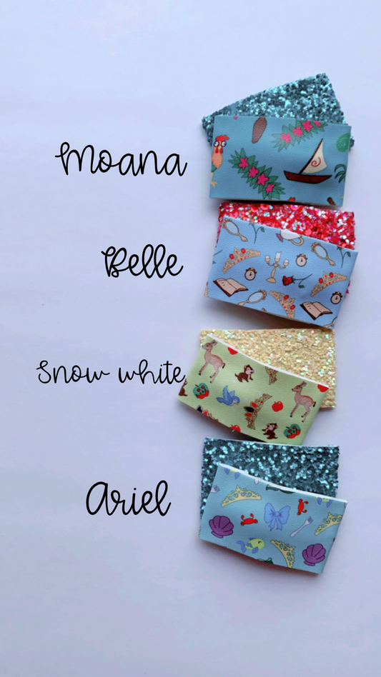 Princess snap clips 2 pack