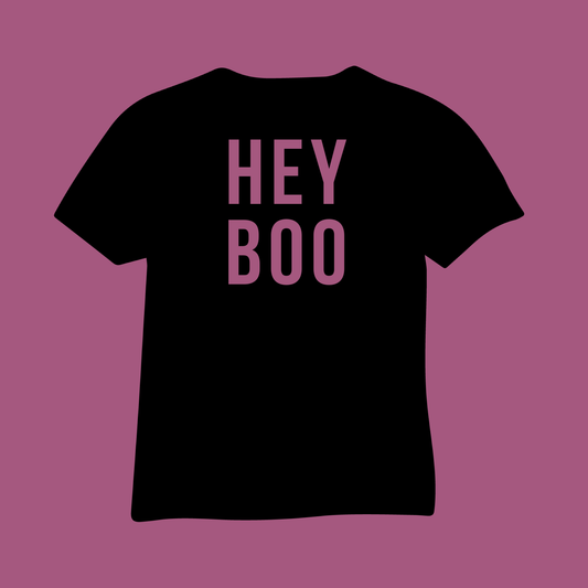 Hey Boo with boo-berry font