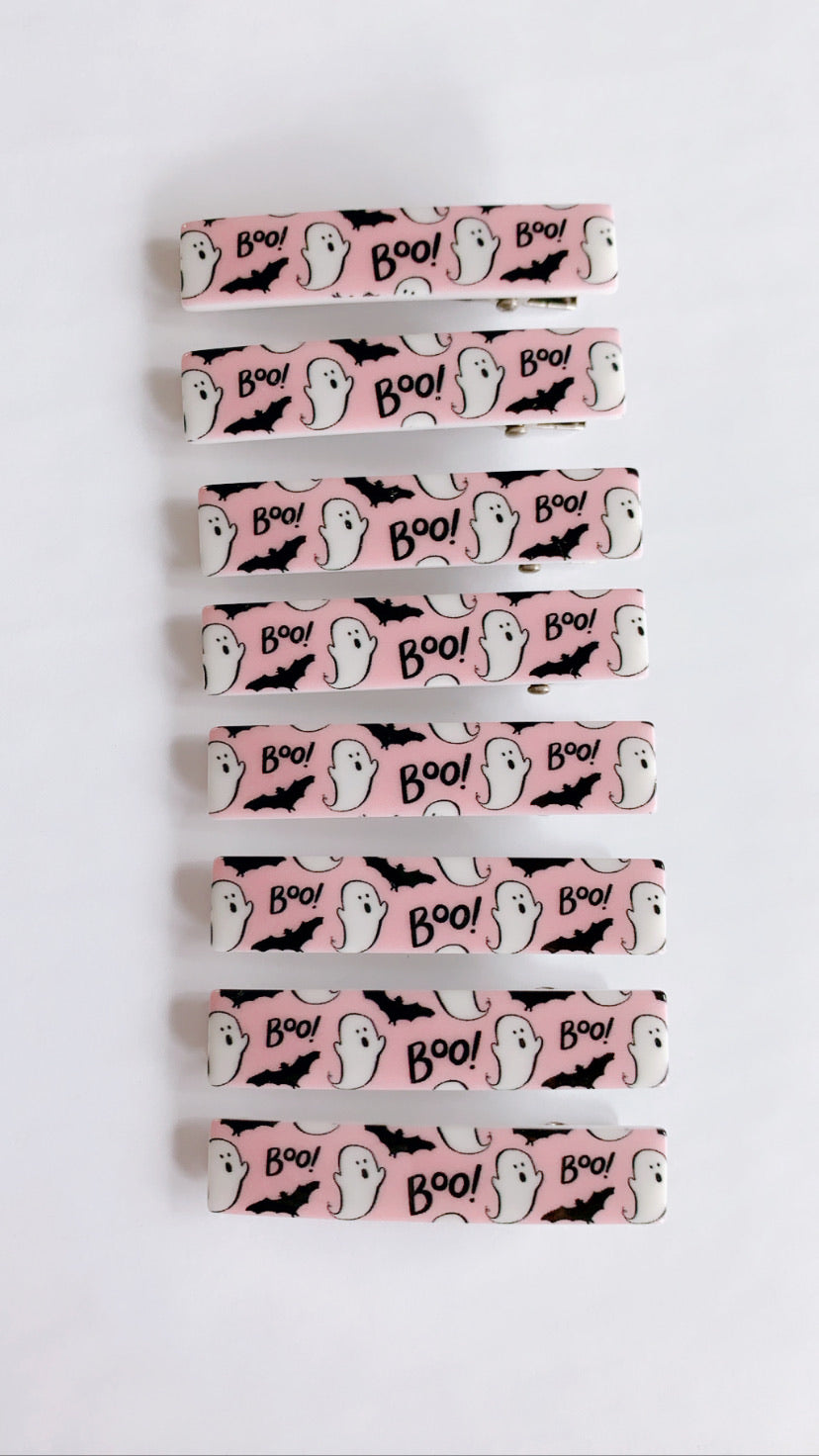Pink Boo Clips