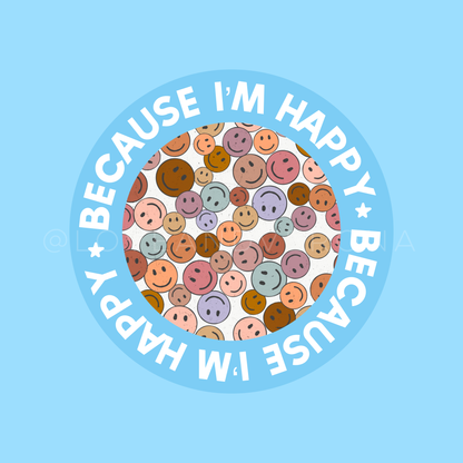 Kids Colored happy circle