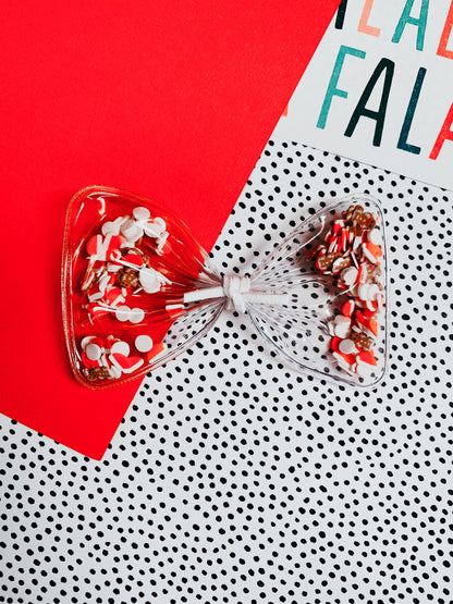 Milk & Cookies shaker bow