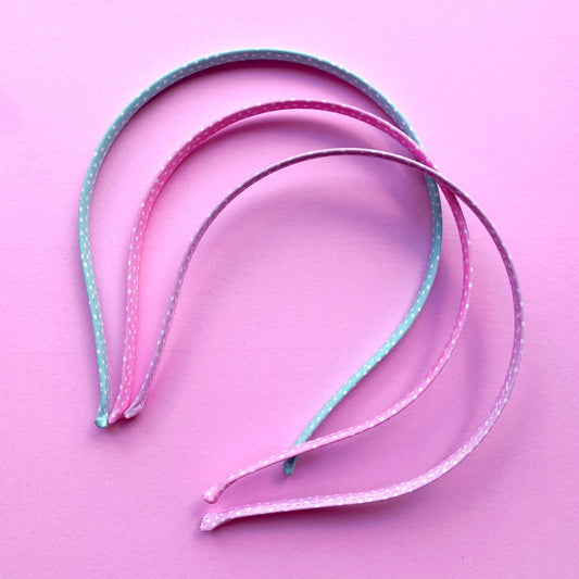 Metal Fabric covered headbands