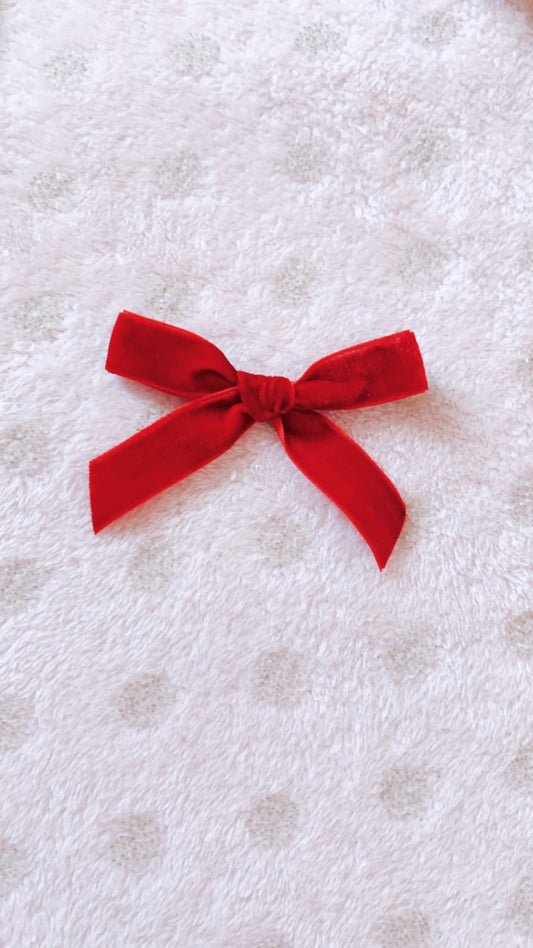 Velvet Ribbon Bow