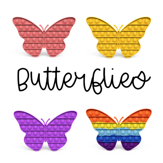 Butterfly bubble pop