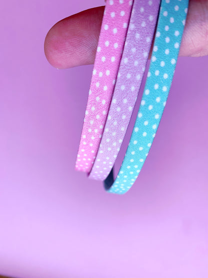 Metal Fabric covered headbands