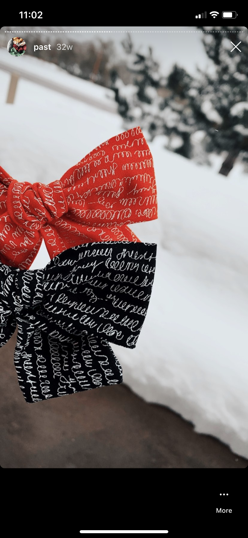 Letters to Santa fabric