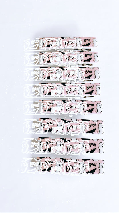 Pink Boo Clips