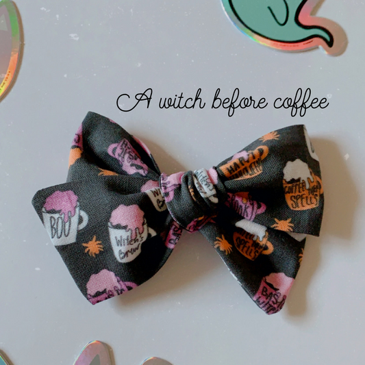 A witch before coffee