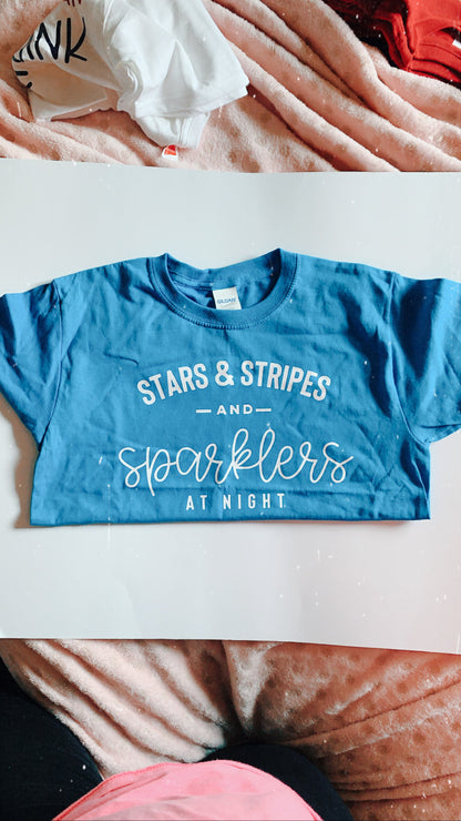 BLUE Stars, Stripes & Sparklers