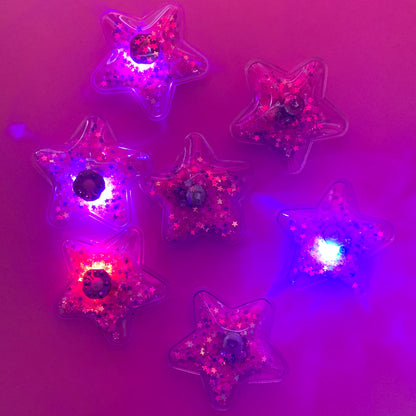 Light up Star Shaker Clips no show