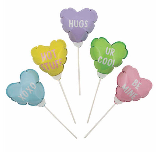 Convo heart balloons