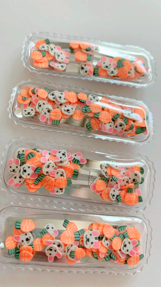 Bunny hop shaker clips