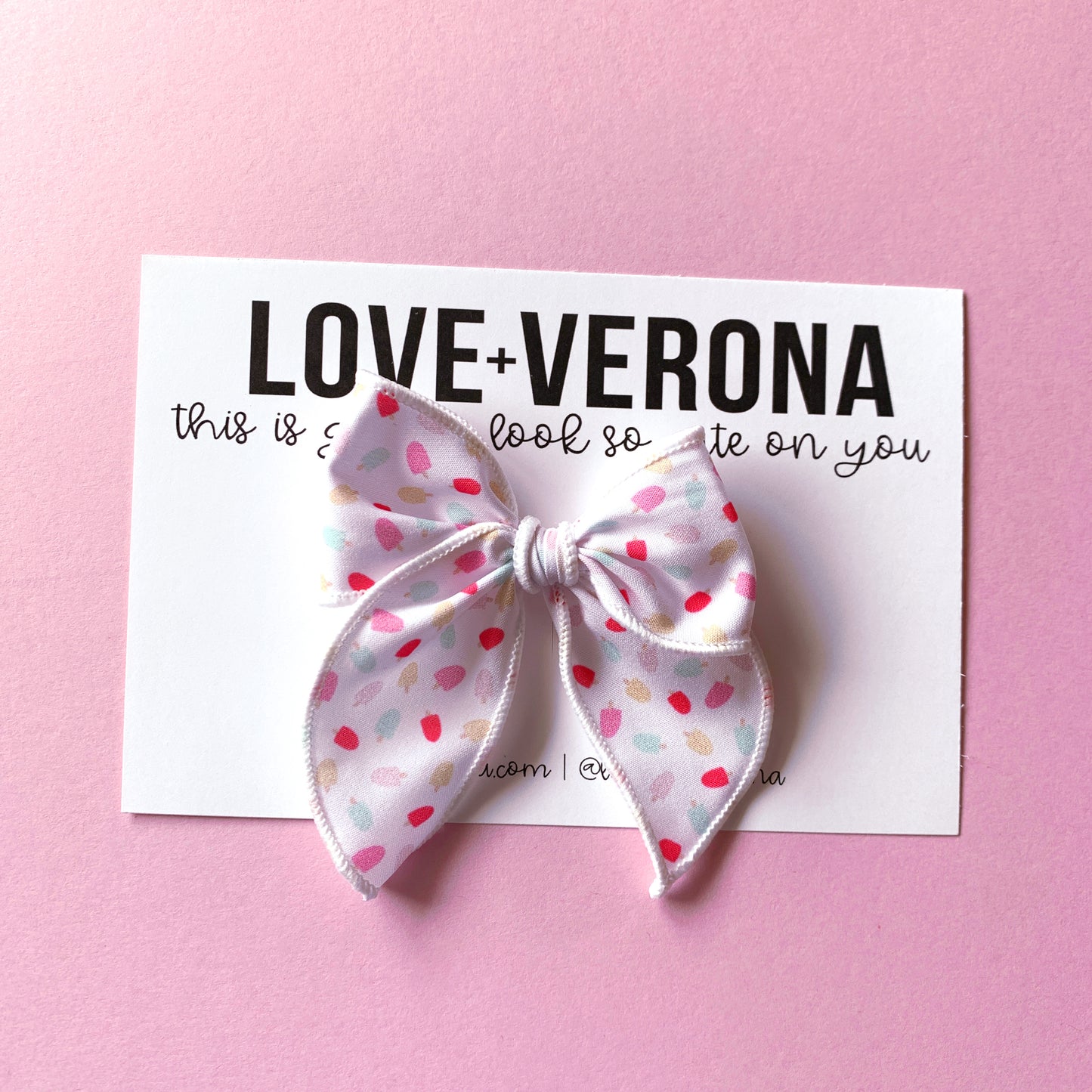 Everything’s Popsicle mini bow