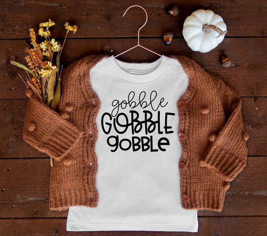 Kids gobble gobble