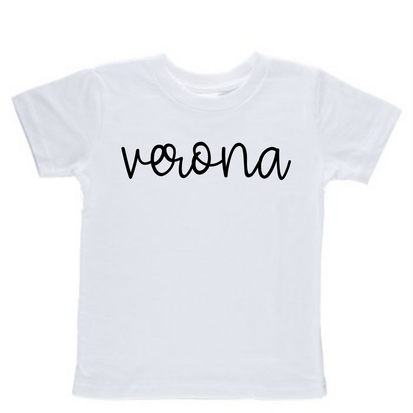 Personalized kid name shirts